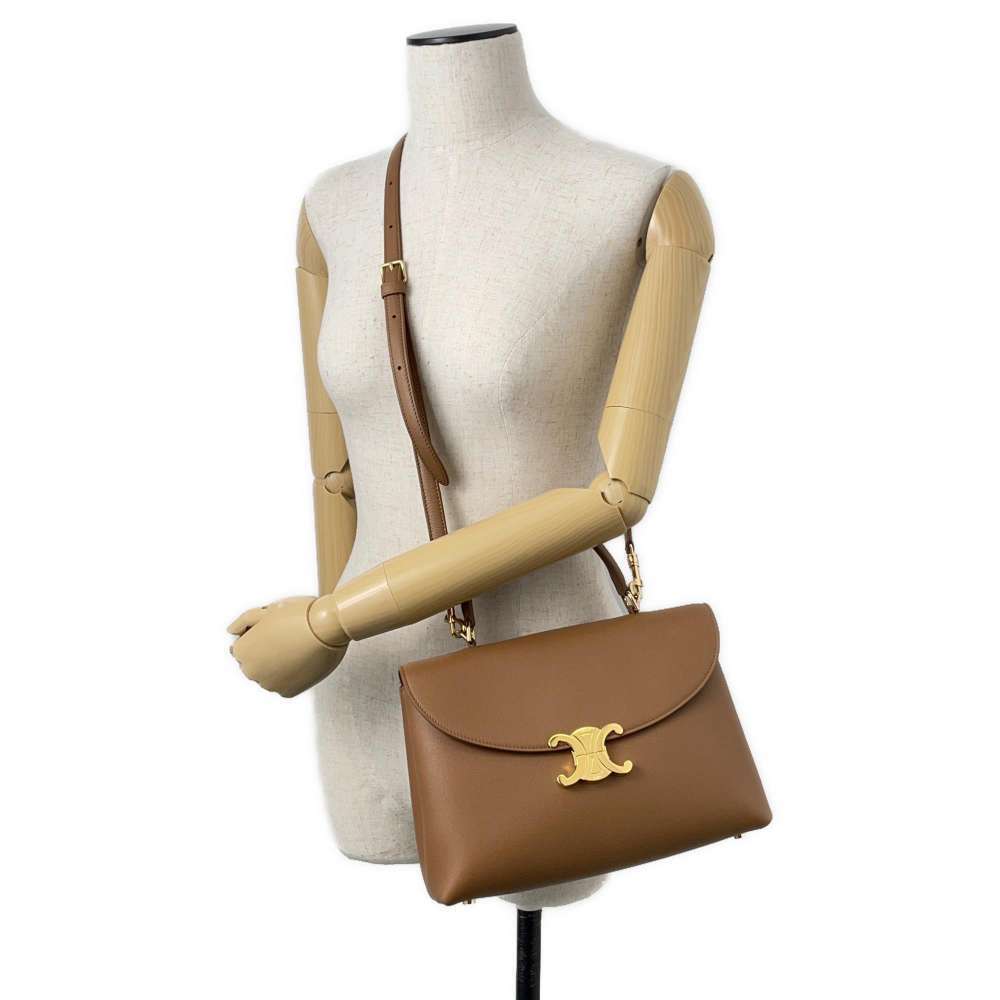 Celine handbag Nino calf leather shoulder bag - Picture 5 of 12